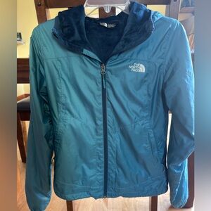 The North Face Women’s Pitaya Hooded Teal Jacket